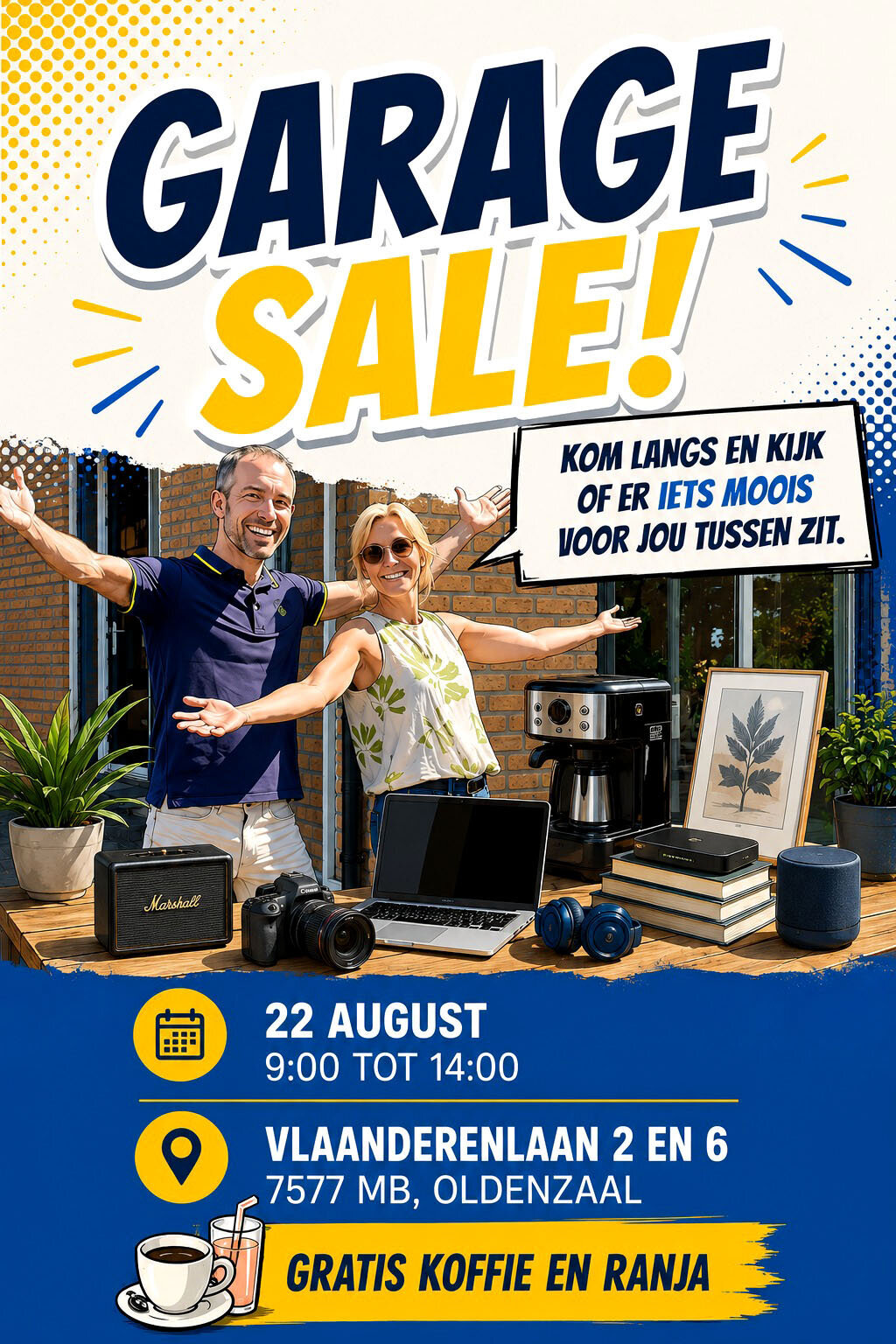garagesale adv.