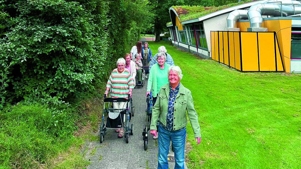 De Symfonie groep achterzijde pand